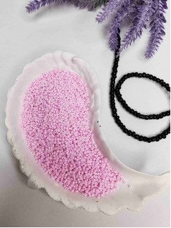 Бисер 13/0 класс А, калиброванный Чехия (бледно-розовый матовый)